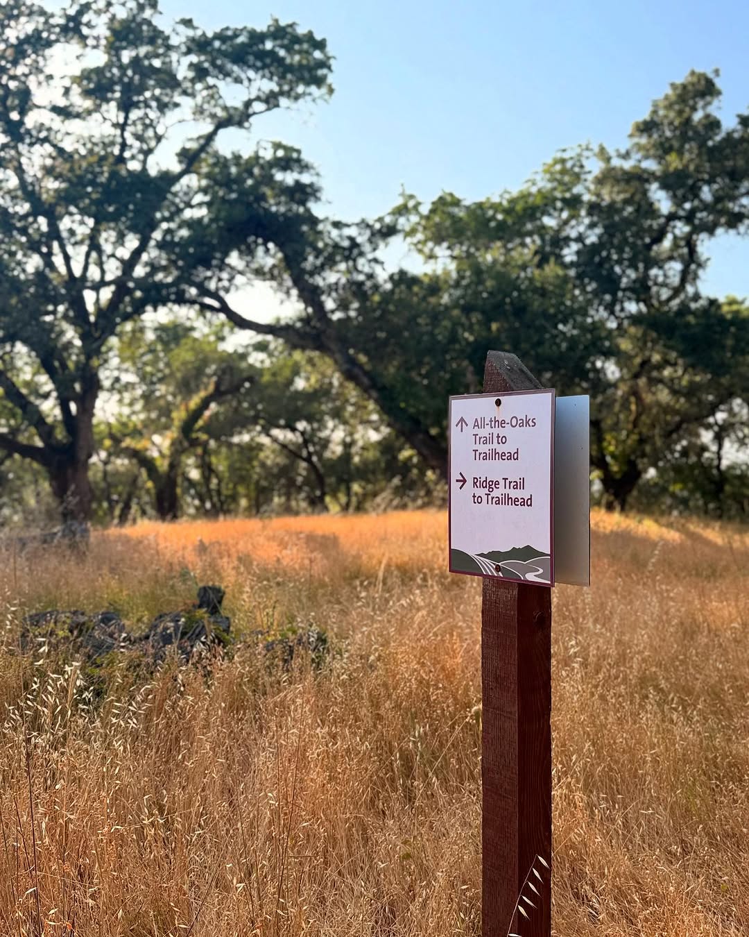 Healdsburg ridge sign