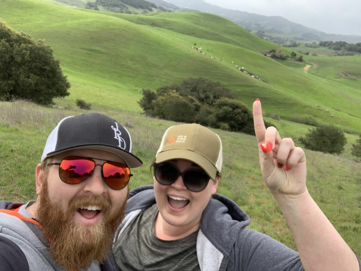 Cieara at a hike