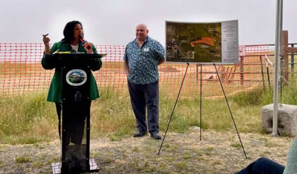 Crane Creek trail groundbreaking