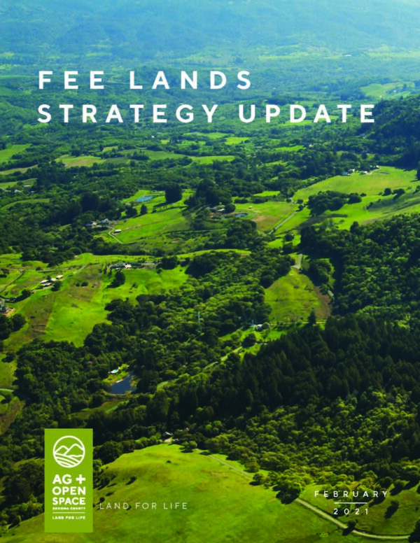 Fee Lands Strategy Update cover page. 