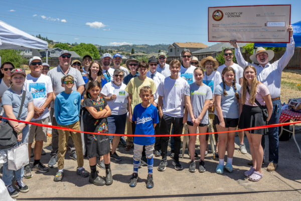 Ribbon cutting, May 2024 | Credit: Sonoma Land Trust