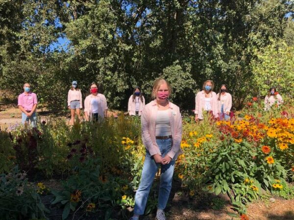 Enviroleaders at Sonoma Garden Park, which is one of several programs supported by our Public Outings + Youth Education program.