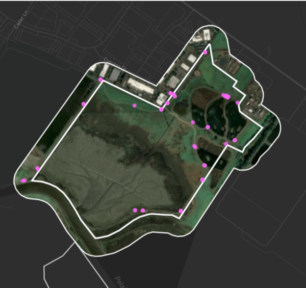 Aerial photo of property as a sample of photos used in remote monitoring.